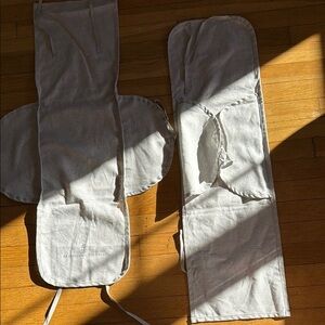 Brunello Cucinelli Gray Cotton Garment Bags Lot of 2